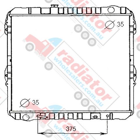 RW277104A Radiator